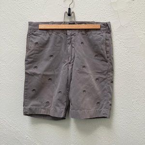J. Crew Cotton Stanton Shorts - Bicycle pattern